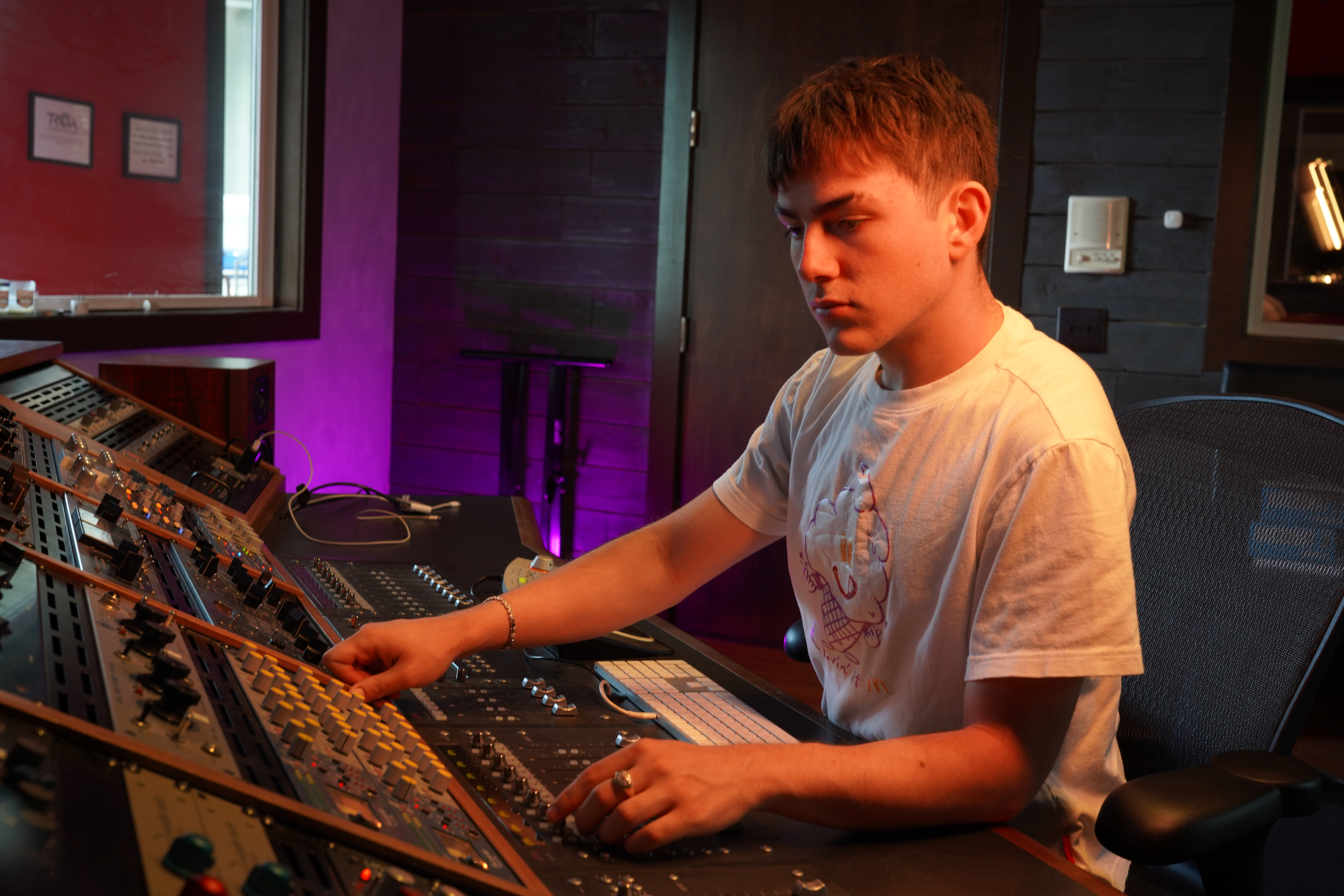 Studio Mixing Board